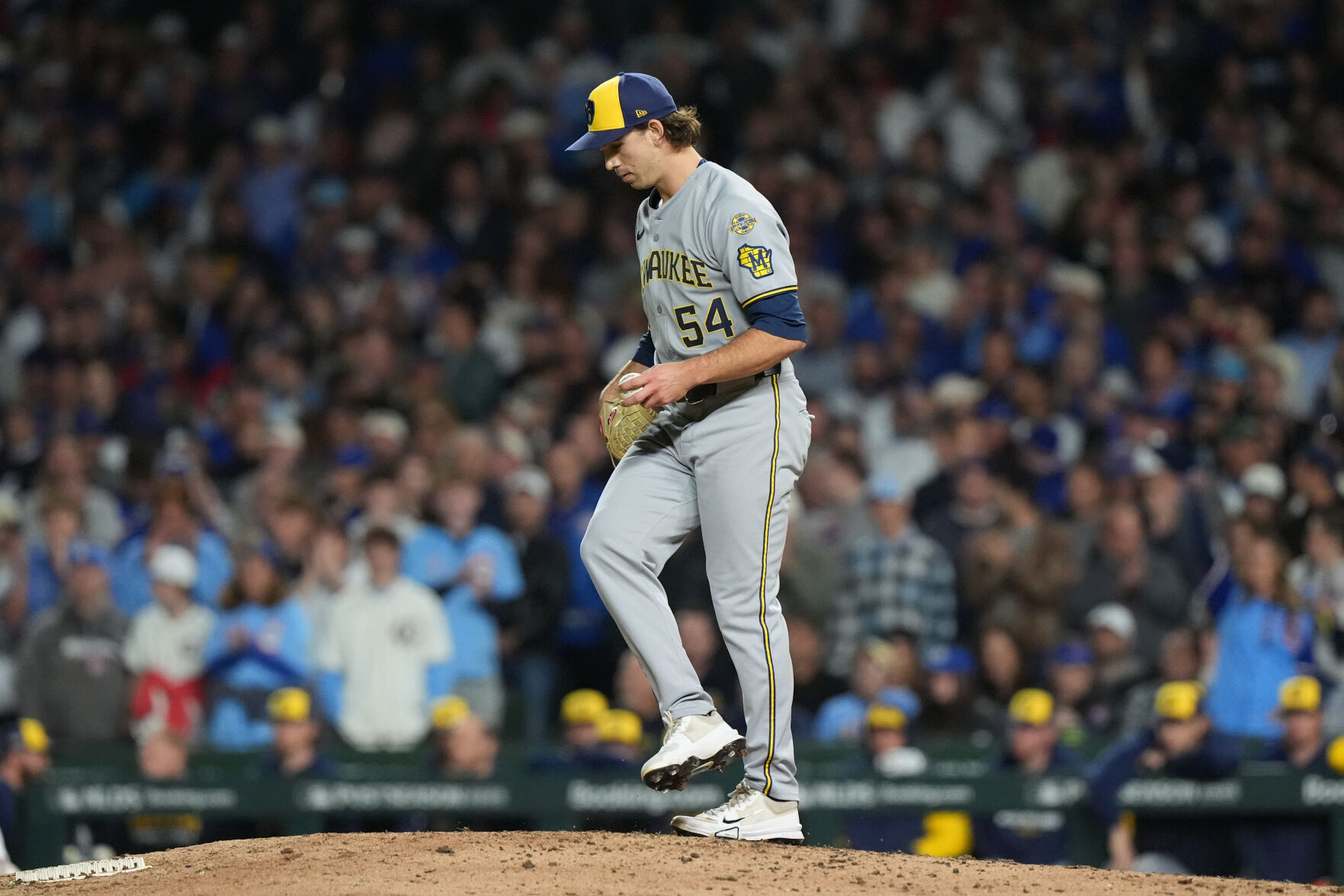 NLDS Brewers Cubs Baseball